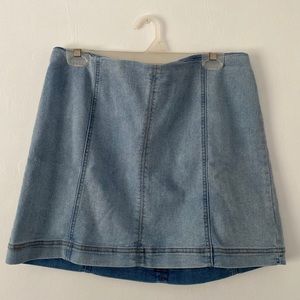 Wild Fable Jean Mini Skirt